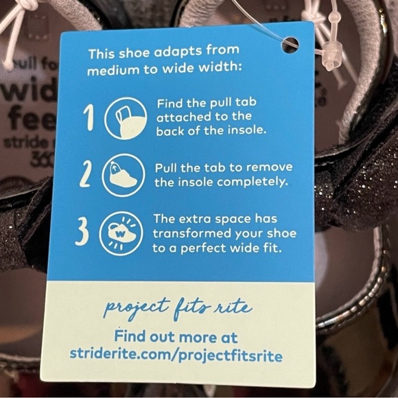 Stride Rite 360 Gracie Black Dress Shoes - Picture 7 of 7